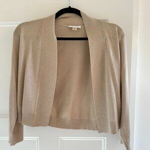 Calvin Klein Gold Crop Sweater
